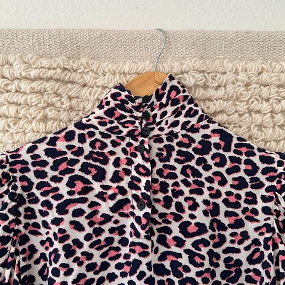 Zadig & Voltaire Leopard High Neck Dress - Picture 6 of 9